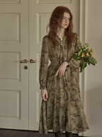 Vintage Floral Enchantress Dress