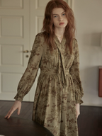 Vintage Floral Enchantress Dress