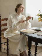Classic Ivory Lace Story Blouse