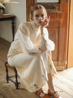 Classic Ivory Lace Story Blouse