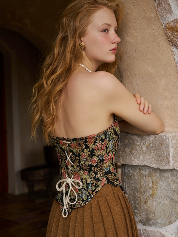 Elegant Artistry Vintage Corset