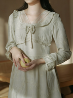 Minty Meadow Retro Dress