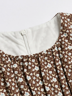Autumn Melody Floral Dress