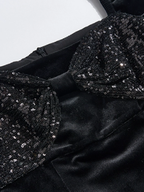 Starry Velvet Elegance Dress