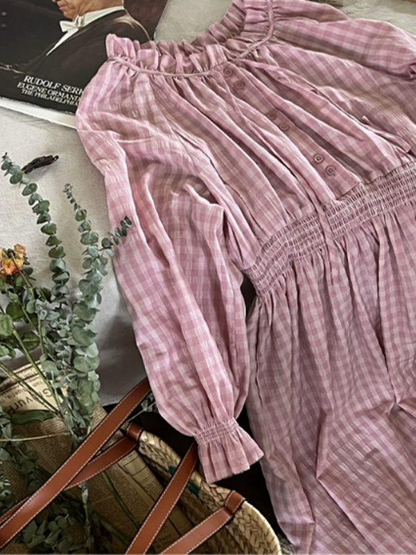 The Romantic Checkmate Dress
