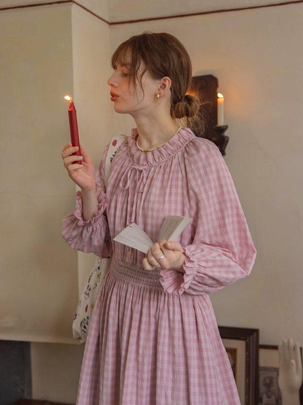 The Romantic Checkmate Dress