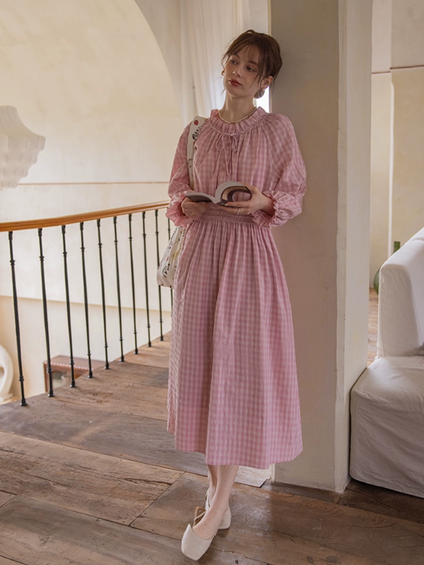The Romantic Checkmate Dress