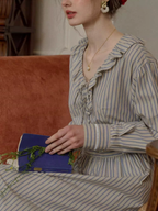 Striped Cottage Comfort Dress