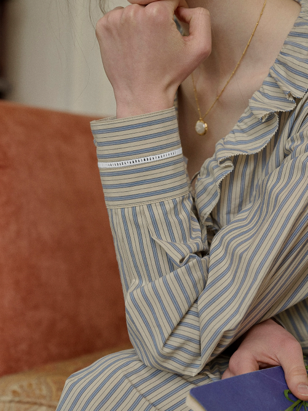 Striped Cottage Comfort Dress