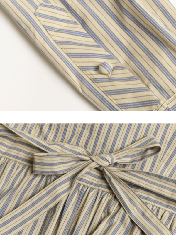 Striped Cottage Comfort Dress