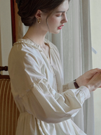 Cottage Charm Ivory Dress