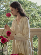 Cottage Charm Ivory Dress
