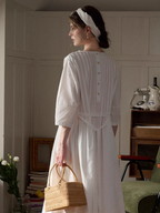 Spring Delight Monochrome Dress