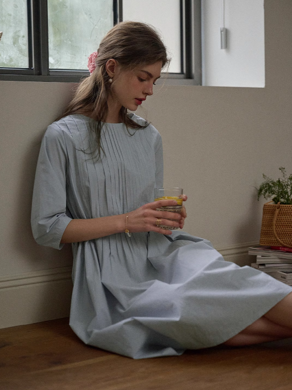 Spring Delight Monochrome Dress