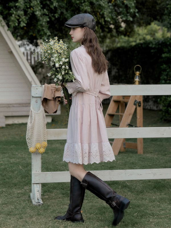 Spring Blossom Frill Dress