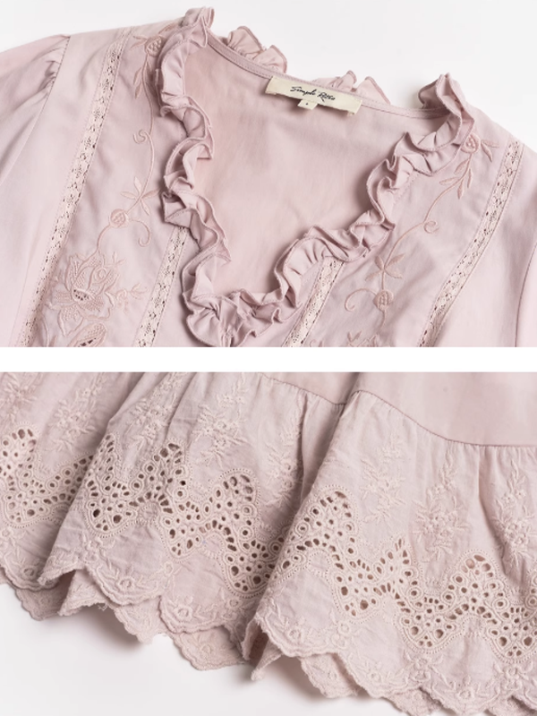 Spring Blossom Frill Dress
