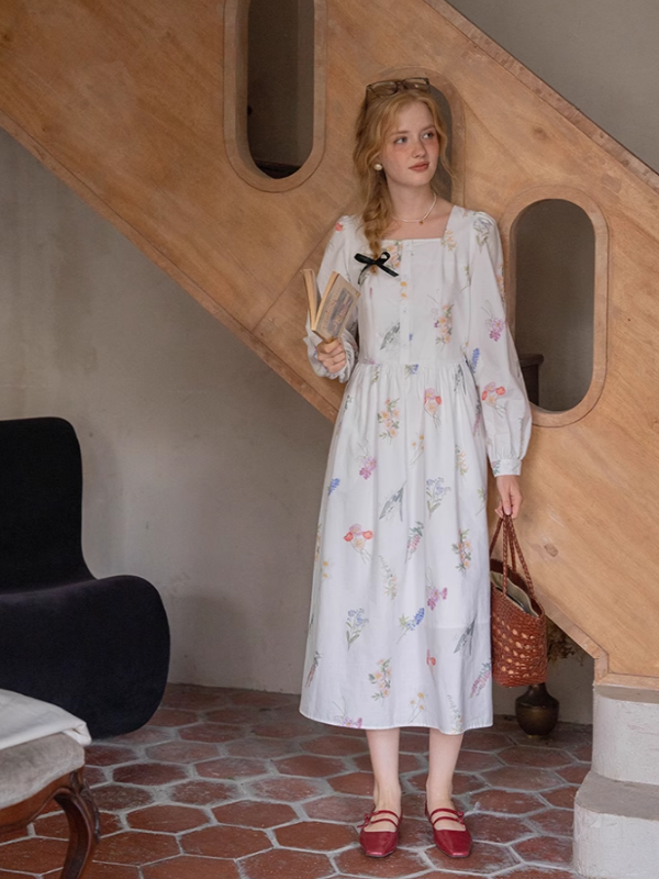 Enchanted Blossom Retreat Dress