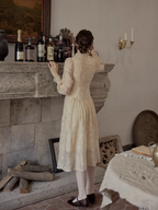 Sunset Romance Vintage Floral Dress