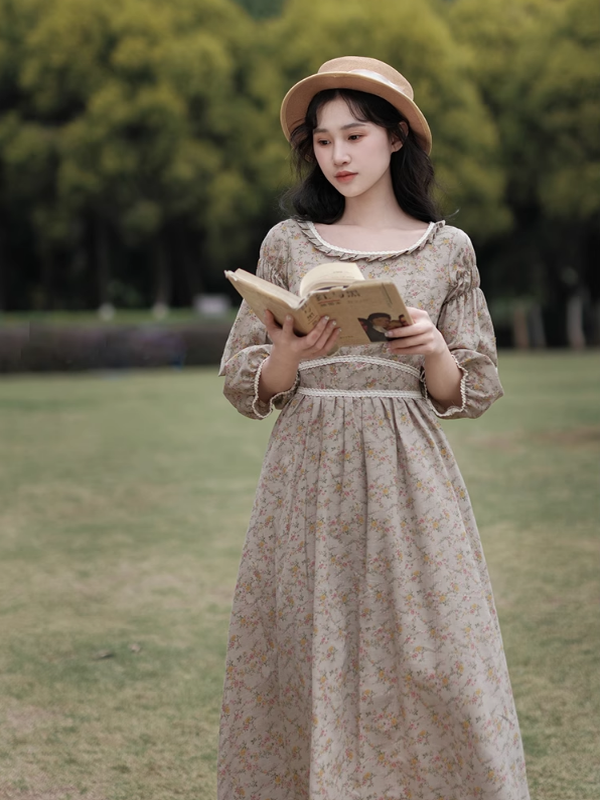Dreamy Garden Floral Lace Dress