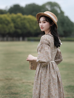 Dreamy Garden Floral Lace Dress