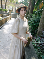 Whispering Garden Embroidered Dress