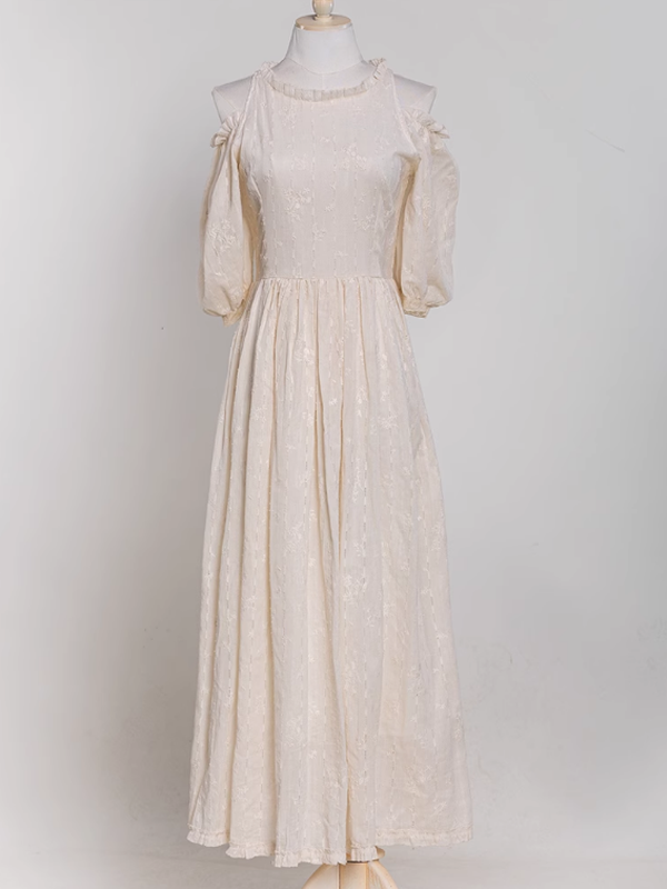 Whispering Garden Embroidered Dress