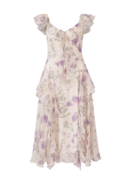 Purple Blossom Fairy Frill Dress