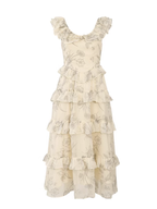 Sunlit Floral Whimsy Dress