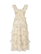 Sunlit Floral Whimsy Dress
