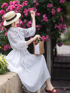 Blooming Garden Embroidered Dress