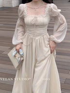 Elegant Floral Whisper Dress