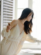 Vintage Dream Slip Dress and Gown Set