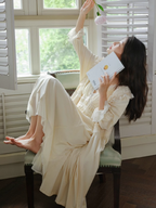 Vintage Dream Slip Dress and Gown Set