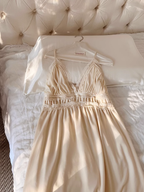 Vintage Dream Slip Dress and Gown Set