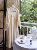 Vintage Sunrise Lace Dream Nightgown
