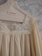 Vintage Sunrise Lace Dream Nightgown