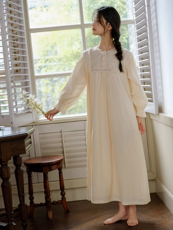 Dawn Lace Dream Vintage Nightgown