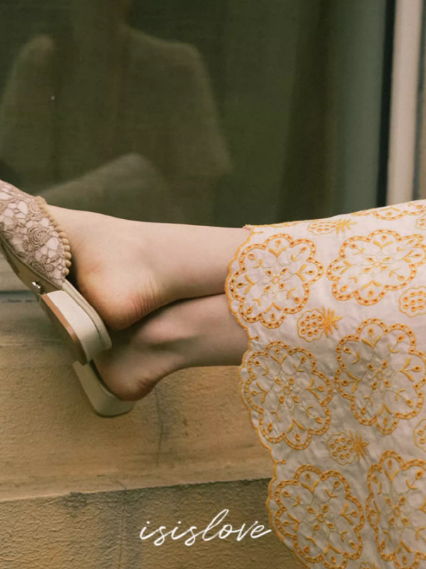 Sunlit Yellow Blossom Dress