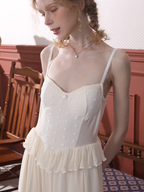 Light Yellow Princess Frill Loungewear