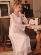 Moonlit Garden Ribbon Nightgown