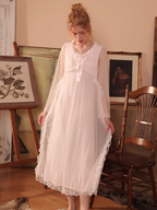 Moonlit Garden Ribbon Nightgown
