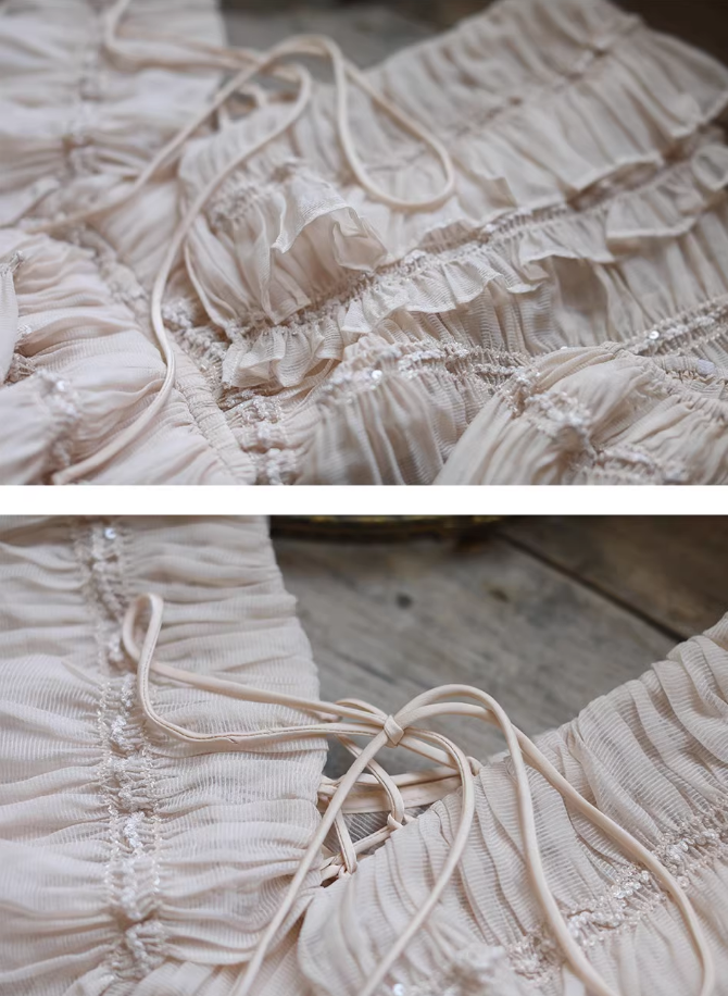Victorian Grace Light Pink Dress