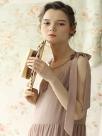Serene Blossom Vintage Dress