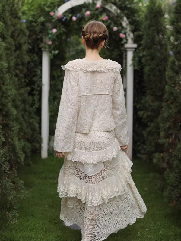 Nature's Embrace Beige Blouse
