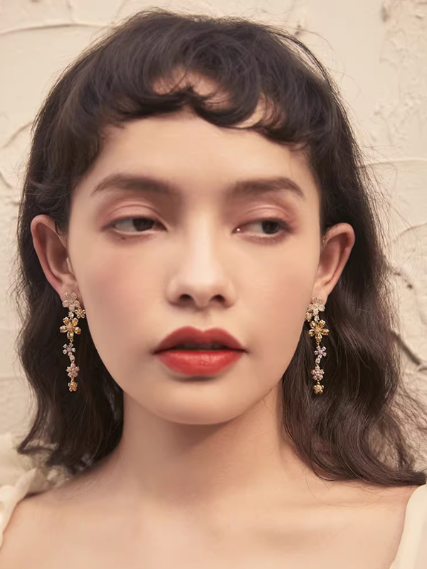 Splice Flower Earrings