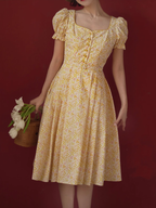 Dollhouse Dream Yellow Dress