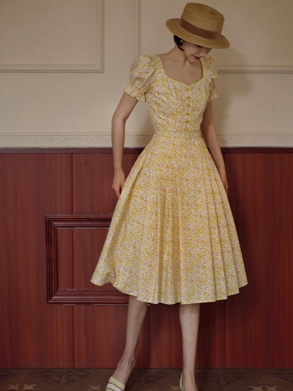 Dollhouse Dream Yellow Dress