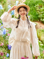 Secret Garden Embroidered Skirt