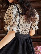 Afternoon Charm Floral Midi Dress