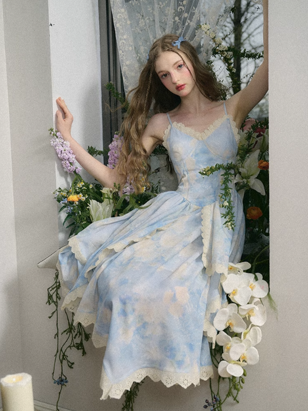 Renaissance Garden Lace Dress